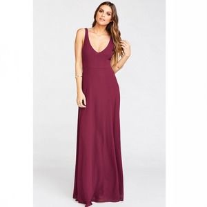 Show Me Your MuMu NWT Jenn Maxi Dress M